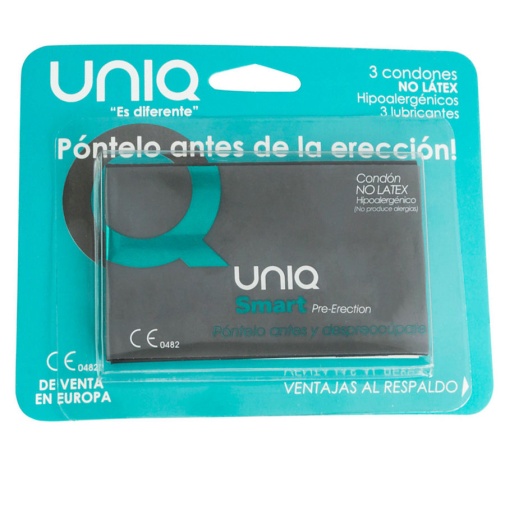 Uniq - Non-Latex Condoms 3's Pack photo