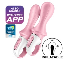 Satisfyer - Air Pump 後庭震棒 5 - 粉紅色 照片