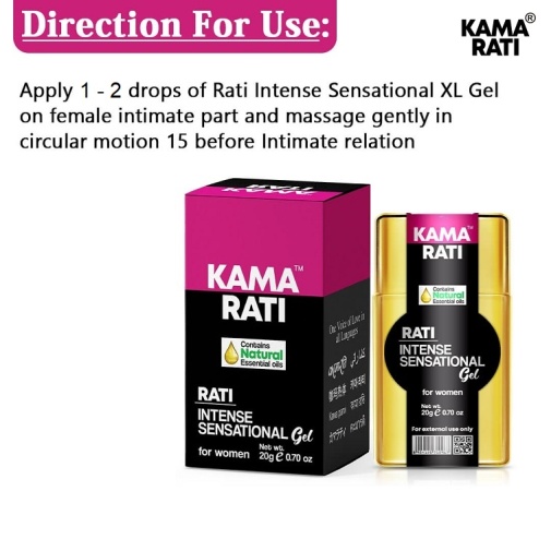 Kama Rati - 女士强力刺激凝胶 - 20g 照片