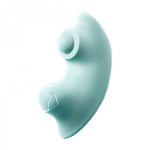 Erocome - 海馬座 APP 控制 迷你震動器 - 藍色 照片