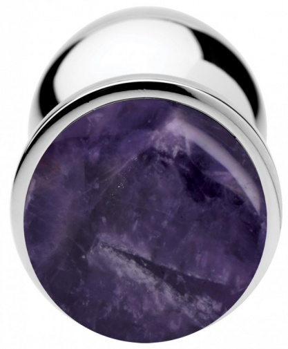 Booty Sparks - Amethyst Gem Anal Plug S-size - Purple photo