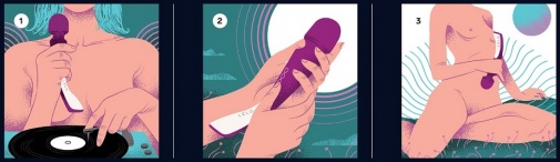 Lelo - Smart Wand 2 全身按摩棒 大碼 - 深玫瑰色 照片