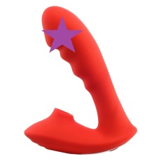 T-Best - ClitClit Addiction Suction Vibe - Red photo