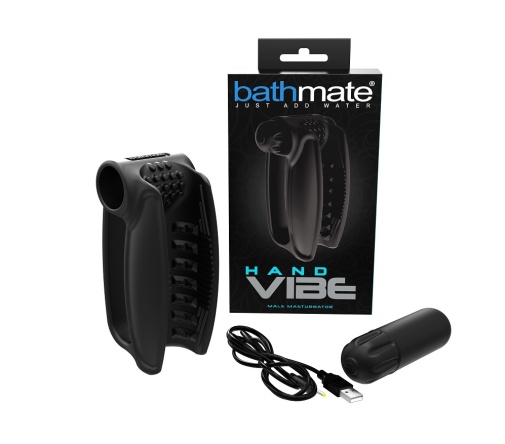Bathmate - Hand Vibe - 手提式輕便自慰器 - 黑色 照片