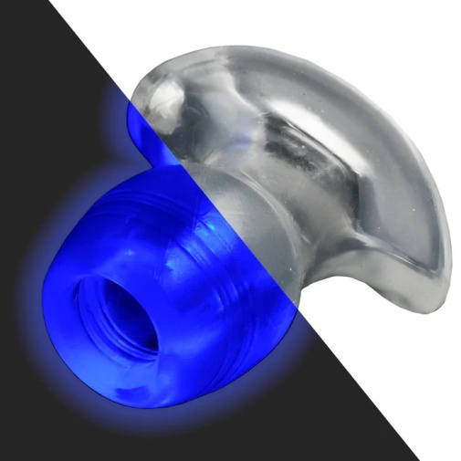 Master Series - LED 燈 - 中空後庭擴張器 大碼 - 透明 照片