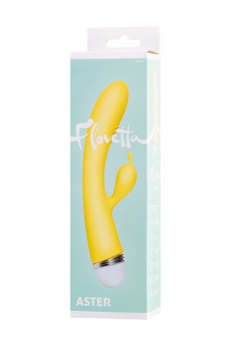 Flovetta - Aster Rabbit Vibrator - Yellow photo