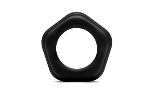 So Divine - Joy Silicone Rings 2pcs - Black photo
