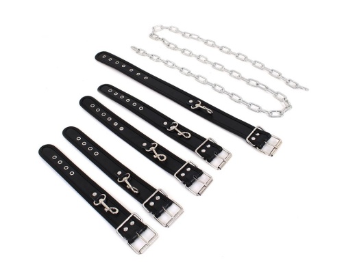 Kiotos - Body Restraints Set - Black photo