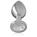 Intense - Metal Gem Plug S - Clear photo