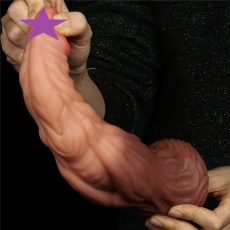 Lovetoy - 9.5" Dual Layered King Sized Cock photo