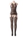 Ohyeah - Crotchless Fishnet Bodystocking - Black - M photo-7