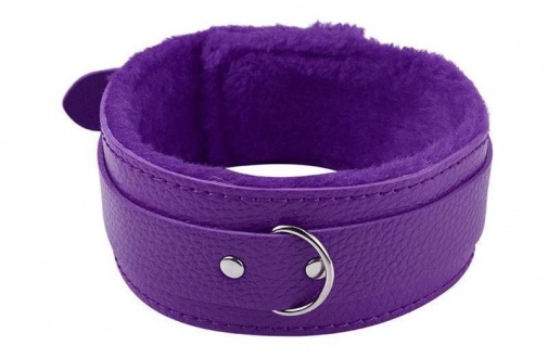 MT - Lichee Pattern Bondage Set w Fluff - Purple photo