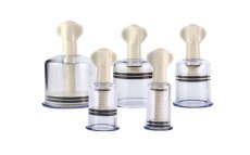 Kiotos - Twist Nipple Cups M - Clear photo