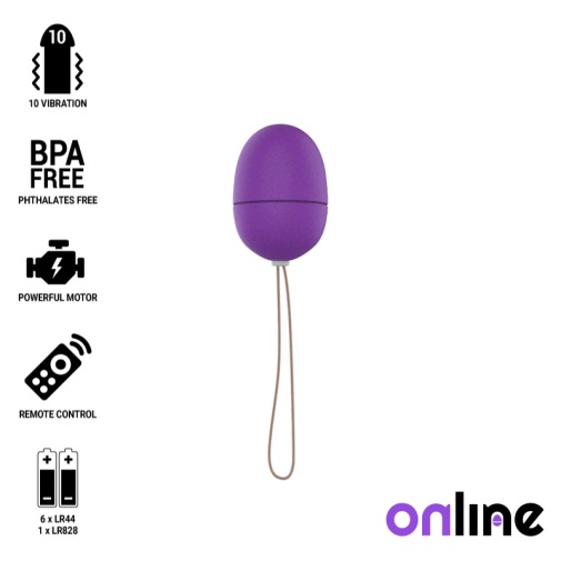 Online - 震蛋連遙控器 小碼 - 紫色 照片
