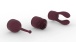 Liebe Seele - Bullet Vibrator w Attachment - Wine Red photo-2