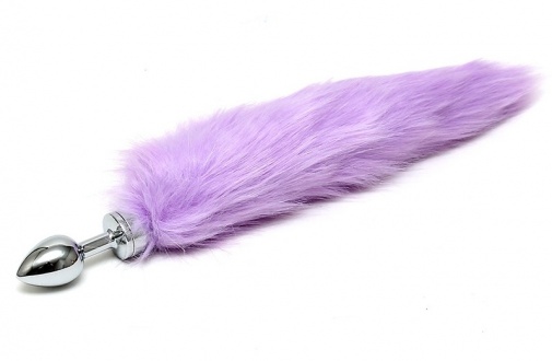 Rimba - Butt Plug w Tail - Lilac - S photo