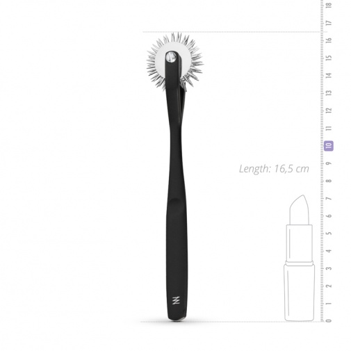 Sinner Gear - Wartenberg Wheel 3 Row - Black photo