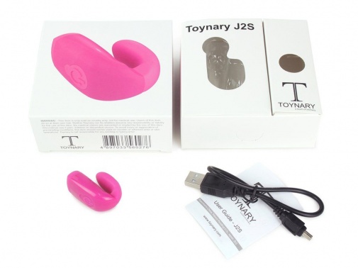 Toynary - J2S Re-chargeable Oral Vibrator - Cerise photo