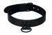 Lovetoy - Bondage Fetish Collar w Leash - Black photo-2
