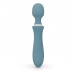 Bloom - Orchid Wand Vibrator - Blue photo-4