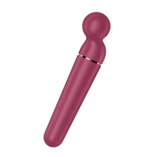Satisfyer - Planet Wand-er 按摩器 - 红莓色 照片