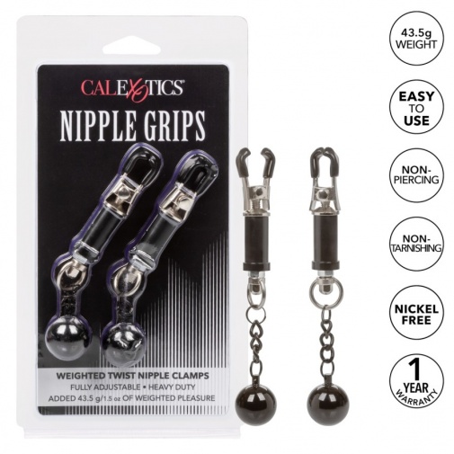 CEN - Nipple Grips Weighted - Black photo