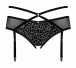 Obsessive - Jagueria Garter Belt - Black - 4XL/5XL photo-7