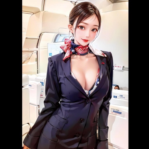 NPG - 美女空姐的淫荡诱惑 照片