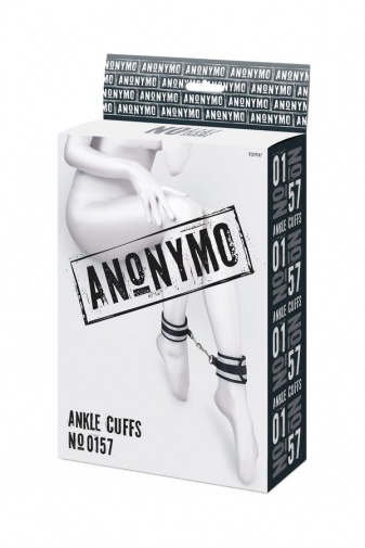 Anonymo - 腳踝扣 - 銀色/黑色 照片
