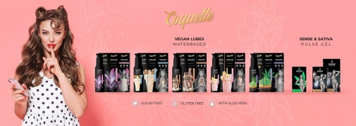 Coquette - 糖果及甜甜圈冰沙味纯素润滑剂 - 100ml 照片