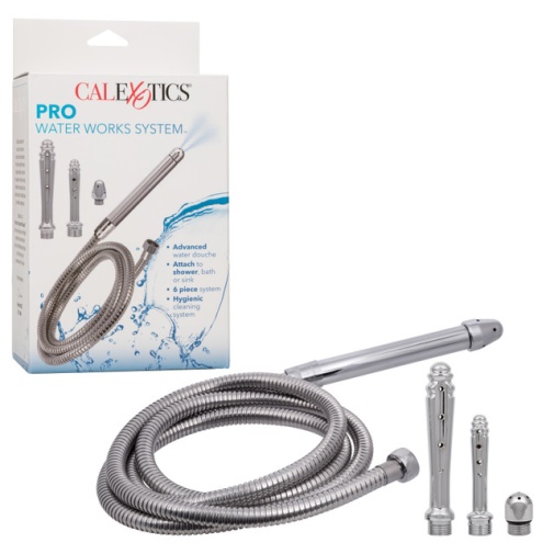 CEN - Pro Water Works Enema System - Silver photo