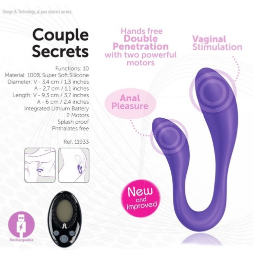 Adrien Lastic - Couple Secrets 雙重震動器 照片