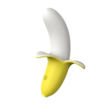 YY Horse - Mini Banana Vibrator - Yellow photo
