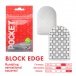 Tenga - Pocket Block Edge - Red photo-2