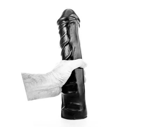 All Black - Monster 怪獸假陽具 31cm - 黑色 照片