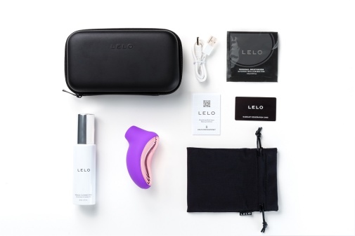 Lelo - Kit A - Sona 2 Travel Purple & Cleaning Spray 60ml photo