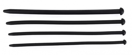 MT - Silicone Urethral Plug 8.5mm - Black photo
