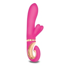 Gvibe - Grabbit Mini 兔子震动棒 - 紫红色 照片