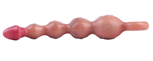 FAAK - Soul Vibro Anal Beads - Flesh 照片