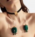 Qingnan - Vibro Nipple Clamps Set #2 - Green photo-2