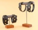 MT - Cat Leather Handcuffs - Black photo-9