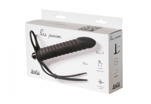 Lola Games - Pure Passion Rori 穿戴式阳具 - 黑色 照片