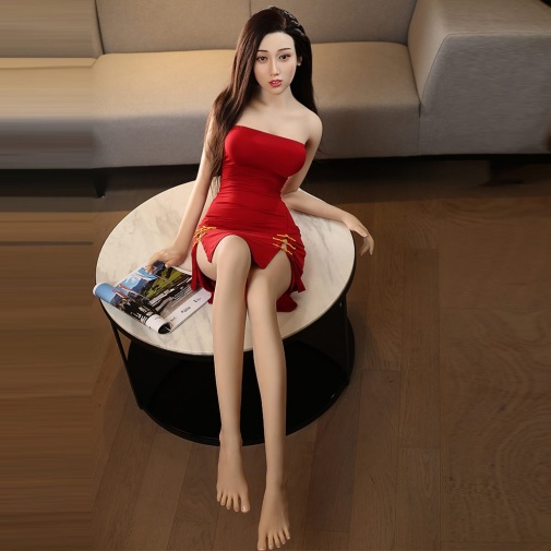 Satoyo Asian Curvy Realistic Sex Doll, Big Breasts, Ultra Soft TPE 166 cm (5’4 ft) photo