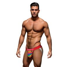 Envy - Rainbow Pride Jock - Red - S/M 照片