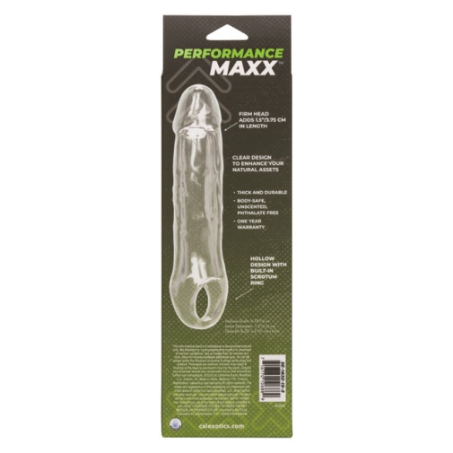CEN - Performance Maxx 1.5" 陰莖延長套 - 透明 照片