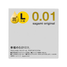 Sagami - 相模原創 0.01 大碼 極潤 安全套 1 片裝  照片