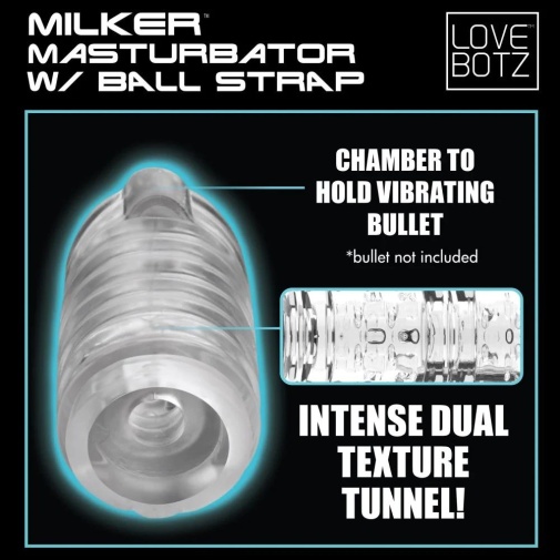 Lovebotz - Milker Masturbator w Ball Strap photo