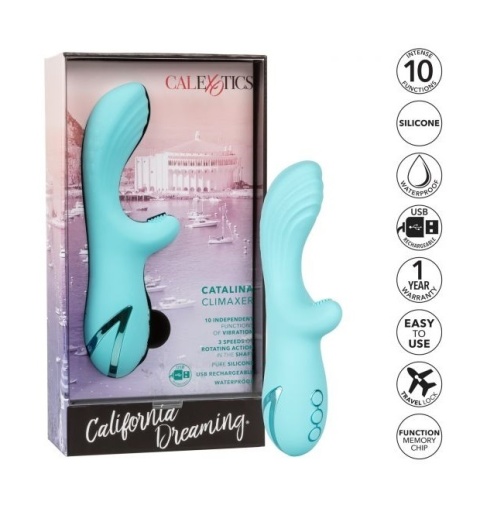 CEN - CalDream Catalina Climaxer Vibrator - Blue photo