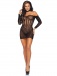 Leg Avenue - Dream Mini Dress - Black photo-4