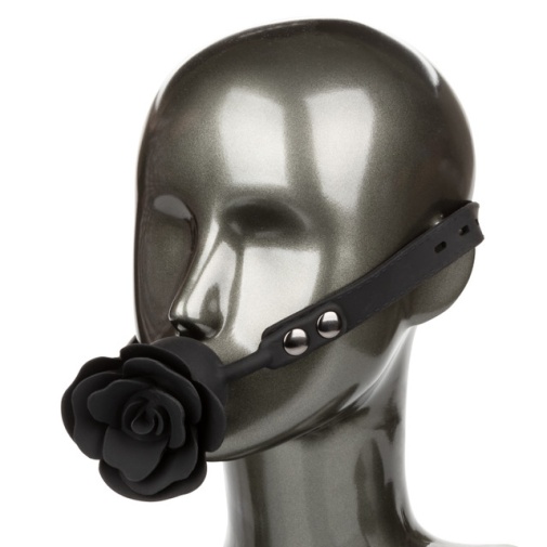 CEN - Forbidden Removable Rose Gag - Black photo
